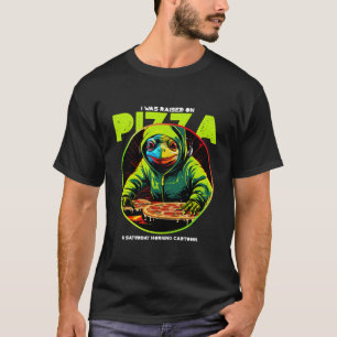 Ich wurde mit Pizza T-Shirt aufgezogen