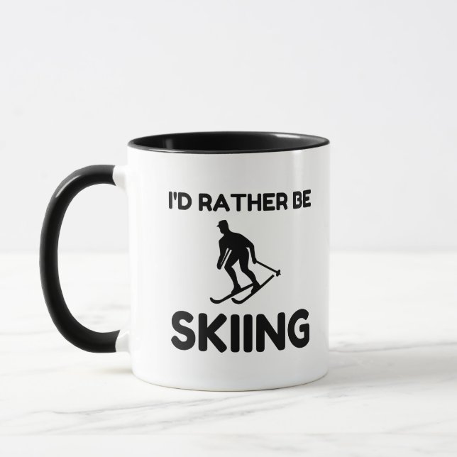 ICH WÜRDE SCHNELL SKIEN TASSE (Links)