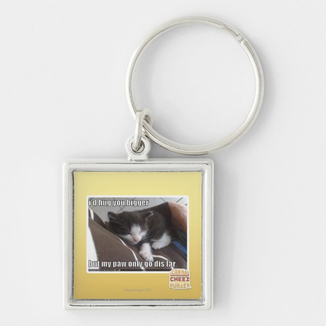 Ich würde Sie größer umarmen Schlüsselanhänger (Vorne)