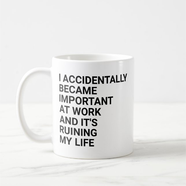 Ich wurde übrigens wichtig bei den Arbeitsmitarbei Kaffeetasse (Links)