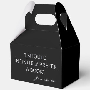 Ich würde unendlich ein Buch bevorzugen I - Jane A Geschenkschachtel