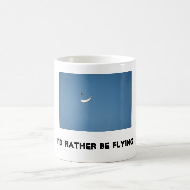 Ich würde vielmehr fliegen tasse (Mittel)