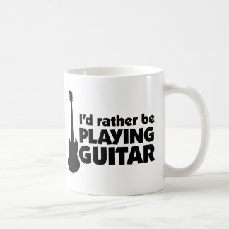 Ich würde vielmehr Gitarren-Tasse spielen Kaffeetasse