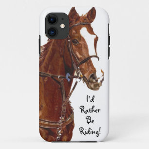 Ich würde vielmehr reiten! PferdeCase-Mate-Fall iPhone 11 Hülle