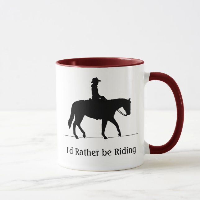 Ich würde vielmehr reiten tasse (Rechts)