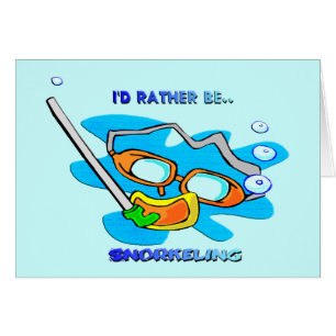 Ich würde vielmehr schnorcheln