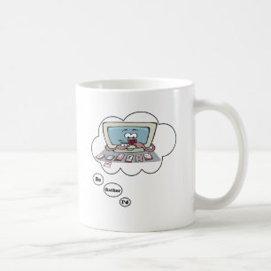 Ich würde vielmehr Solitaire spielen Tasse