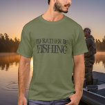 Ich würde vielmehr T-Shirt für Männer | Camouflage<br><div class="desc">Ich würde vielmehr T-Shirt für Männer | Camouflage fischen. Tarnungsfarbt-shirt für Outdoorsmen. Lustige Ruhestandsgeschenkidee für Fischer.</div>