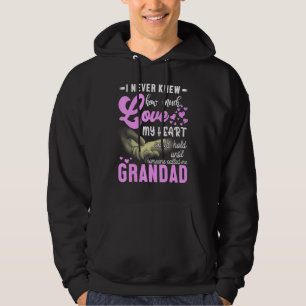Ich wusste nie, wie viel Liebe mein Herz Gra halte Hoodie