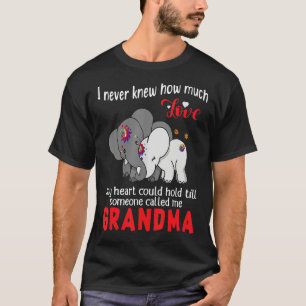 Ich wusste nie, wie viel Liebe mein Herz T-Shirt