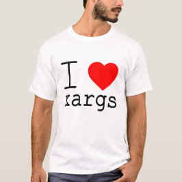 Ich ❤️ xargs T-Shirt
