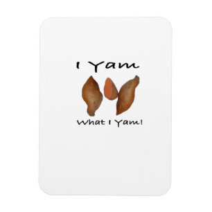 Ich Yam, was ich bin, Yam, was ich Yam, Comic, Nie Magnet