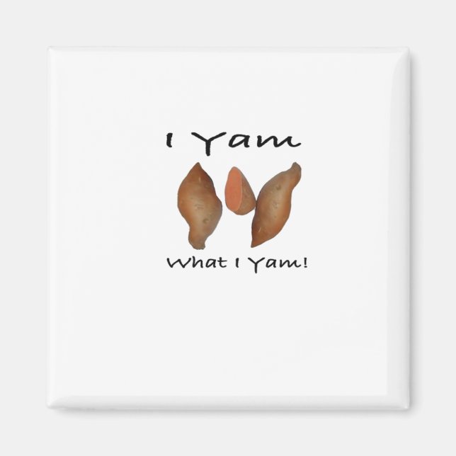 Ich Yam, was ich bin, Yam, was ich Yam, Comic, Nie Magnet (Vorne)