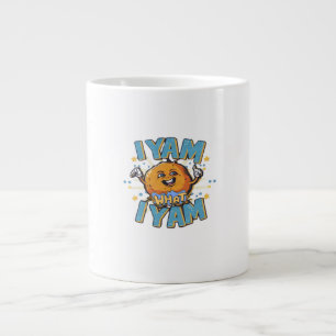 Ich Yam, was ich klassisches Design für Erntedank Jumbo-Tasse