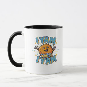 Ich Yam, was ich klassisches Design für Erntedank Tasse