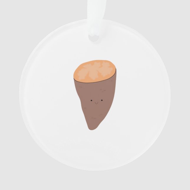 Ich Yam, was ich Yam Classic Trendy Zitat Ornament (Vorderseite)