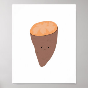 Ich Yam, was ich Yam Classic Trendy Zitat Poster