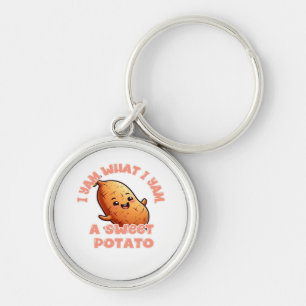 Ich Yam, was ich Yam, ein süßer Kartoffelklassiker Schlüsselanhänger