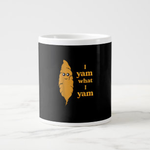 Ich Yam, was ich Yam Funny Jumbo-Tasse