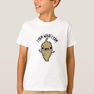 Ich Yam, was ich Yam Funny Veggie Pub T-Shirt