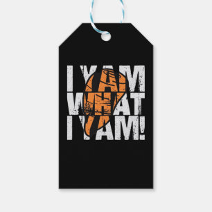 Ich Yam, was ich Yam Funny Zitat Geschenkanhänger