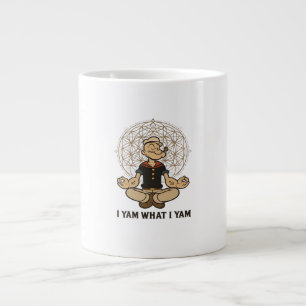 Ich Yam, was ich Yam Meme Zitat Jumbo-Tasse