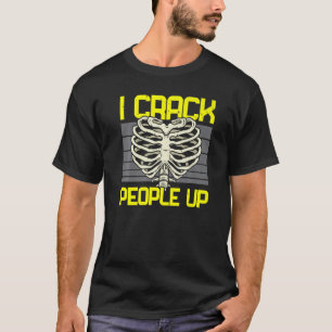 Ich zähle Leute auf Spine Whisperer Chiro Squad Ch T-Shirt