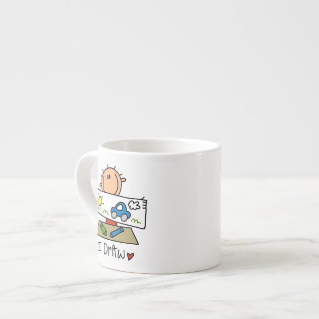 Ich zeichne espressotasse (Vorderseite Links)