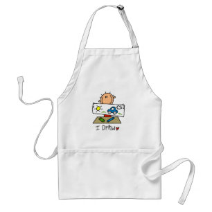 Ich zeichne T-Shirts und Geschenke Schürze