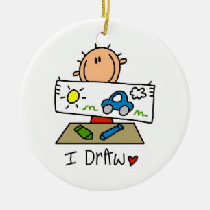 Ich Zeichnete Keramik Ornament