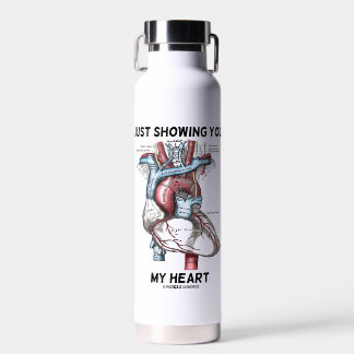 Ich zeige Ihnen mein anatomisches Herz Trinkflasche