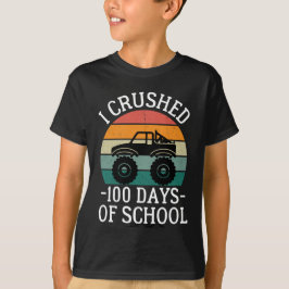 Ich zerbrach 100 Schultage, zurück zur Schule T-SH T-Shirt