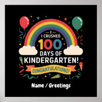 Ich zerbrach 100 Tage Kindergarten individualisier