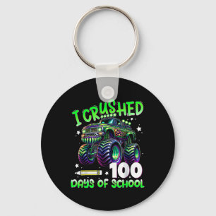 Ich zerbrach 100 Tage Schulfahrzeug am 100. Tag de Schlüsselanhänger