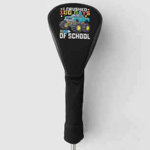 Ich zerbrach 100 Tage Schulmonster Golf Headcover