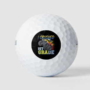 Ich zerquetschte den Monstertruck der 1. Klasse lu Golfball