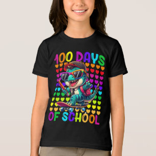 Ich zerschlug 100 Tage Schüler Lehrer Tri-Blend Shirt