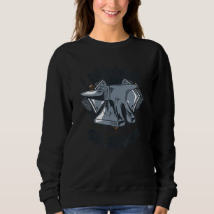 Ich zerstöre Schweigen und schmiede Amboss-Hobby-L Sweatshirt