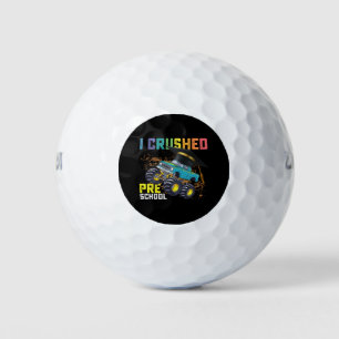 Ich zerstörte den Monster-Abschluss der Vorschule Golfball