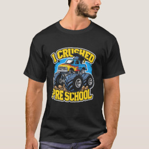 Ich zerstörte den Monster-Truck der Vorschule T-Shirt