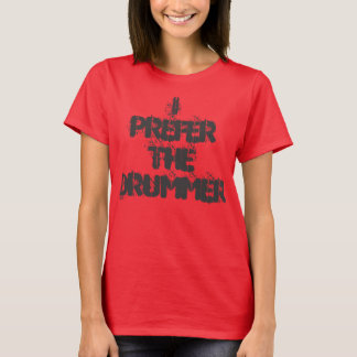 Ich ziehe Drummer Rock and Roll zu Shirt