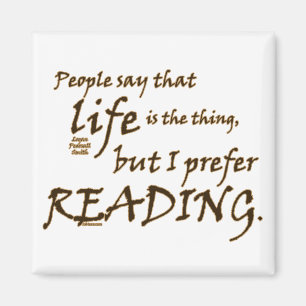 Ich ziehe es vor zu lesen magnet