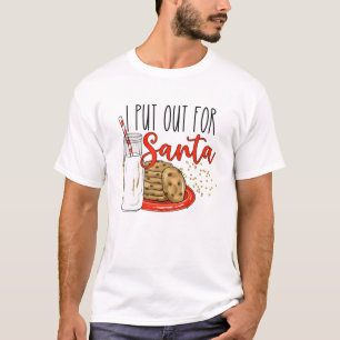 Ich ziehe für Santa Funny aus T-Shirt