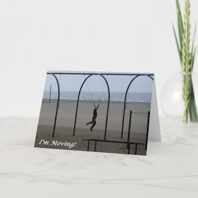 Ich ziehe um karte (Vorderseite)