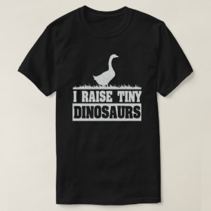 Ich ziehe winzige Dinosaurier auf Vintage Retro Ga T-Shirt