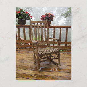 Ich zog um! ankündigungspostkarte