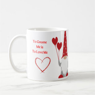 Ich zu werden heißt, mich mit einem Gnome auf eine Kaffeetasse