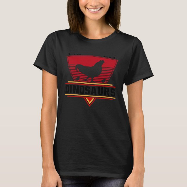 Ich züchte Tiny Dinosaurier Hühnerfleisch Bauer Ch T-Shirt (Vorderseite)