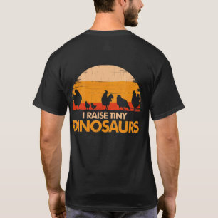 Ich züchte Tiny Dinosaurier Hühnerfleisch Vintages T-Shirt