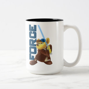 Ich zwang 2 zweifarbige tasse